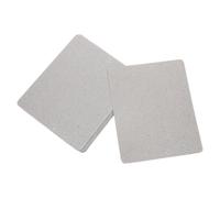 Gatuida 10 Pezzi Piastra di Mica 104x85mm per Microonde, Pannello Isolante Ignifugo Resistente Alte Temperature, Cuscinetto Barriera Termica per Ricambio Forno Cucina Casa