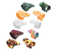 Gatuida 10 Pezzi Plettro per dito per chitarra POLCE DEL POLLO MANDOLINO plettro per chitarra plettri di basso Scegli di dito della plettri per il pollice per arpa