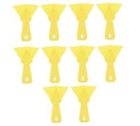 Gatuida 10 pezzi Raschietto Angolare in Plastica per Pulizia Stucco e Grouting Cartongesso Strumento Costruttore Resistente e Facile da Usare Angolo Flessibile per Rifinitura Pareti