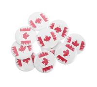 Gatuida 10 Pezzi Spilla Canadian Maple Leaf Distintivo per Souvenir per Compleanno e Culturali Design e Resistente