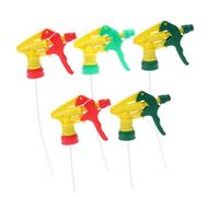 Gatuida 10 pezzi Spruzzino Nebulizzatore con Ugello Spruzzatore Rinforzato e Manico Antiscivolo Ricambio per Flaconi Spray Adatto per Bottiglie Bevande e Irrigazione Colori Colore Casuale