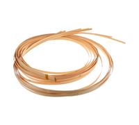 Gatuida 10 pezzi Strisce per intrecciare cesti in bambù, handmade weaving material, craft sticks, leggere, per progetti fai da te