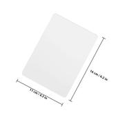 Gatuida 100 fogli Laminazione Termica Trasparenti PVC Protezione Foto Documenti Pellicola Protettiva