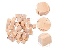 Gatuida 100 Legno Naturale Blocchi Costruzione Educativi e Sviluppo Manuale Materiale Sicuro e Atossico per Attività Didattiche e Stimolo