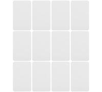 Gatuida 100 pezzi Carte Vuote per Scrivere Note e Disegni Cartoncini Bianchi Compatti per Gioco Segnalibri e Biglietti DIY per Studenti Scrittori e Lettori