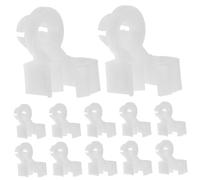 Gatuida 100 Pezzi Clip Supporto Asta Cofano Motore Facile Installazione Morsetto Fissaggio Robusto per Staffa Alzata Cofano Auto