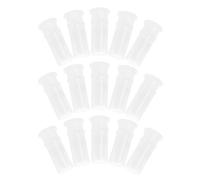 Gatuida 100 pezzi di fischietti per cani in plastica con cigolii, inserti di ricambio per giocattoli fai da te per cani, accessori per cigolii sostituibili