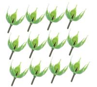 Gatuida 100 Pezzi Sepali Artificiali per Materiale Pratico per Creazioni Fai da Te Bouquet e Saponi Decorazioni Realistiche e Vividamente Colorate per e Regali