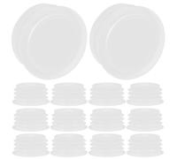 Gatuida 100 Pezzi Tappi Terminali Trasparenti in PE per Bottiglie 0,67-0,75 Pollici, Sostituzione per Saliere e Pepiere, Tappi di Ricambio per Vasi e Tubi, Compatibili Bottiglie da