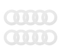 Gatuida 10pezzi Anelli Di Carta Oleata Per Scaldacera Tappetini Di Protezione Per Macchina Per Cera Accessori Per Forniture Ceratura Anelli Antifuoriuscita