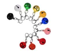 Gatuida 10pezzi Campanelli Per Collare Per e Accessori Per Animali Domestici Con Clip Resistente Ciondolo Con Suono Piacevole Per Tracciamento Movimenti Adatto Per Gatti e