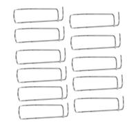 Gatuida 11 Pezzi Clip di Fissaggio per Piante in Acciaio Morsetti per Supporto Strutture Vegetali e Giardino Fissaggio Tubo per Telaio e Recinzioni Clip Resistenti per Cornice e