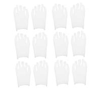 Gatuida 12 paia Guanti in Cotone per Ispezione Gioielli da Design Medio Spessore Antisudore Antiscivolo Protezione Mani per Cerimonie Esposizioni e Lavoro Professionale