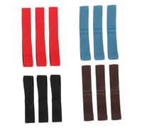 Gatuida 12 pezzi Cinghie Elastiche Elastiche Regolabili per Contenitori Alimentari Fasce Resistenti e Pratiche con Superficie Liscia per Fissaggio Bento Lunch Box