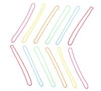 Gatuida 12 pezzi Collane al Neon in Plastica Colorate per Feste Mascherate e Carnevali Accessori Vintage Anni Leggere e Resistenti per Party di Natale e Capodanno