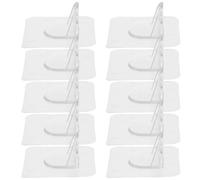 Gatuida 12 pezzi di ancoraggio a parete per cancelletto per animali domestici: ancoraggi per mobili e armadietti antiribaltamento a prova di bambino, proteggono i più piccoli dalla caduta dei mobili.