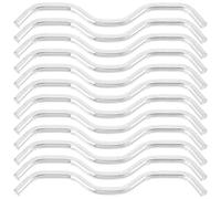 Gatuida 12 Pezzi di Fibbie di Collegamento per Trampolino a Forma di W per impieghi gravosi, Ganci a Molla sostituibili, Parti in Acciaio per Parti di Riparazione del Telaio del Trampolino