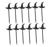 Gatuida 12 Pezzi Matite Cappello Strega Halloween Penne Regalo Festa Forniture Scuola Decorazioni Party Magiche