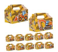 Gatuida 12 Pezzi Scatola per Auto ingegneristica scatole per Feste Sacchetto bomboniera Decorazioni per bomboniere di Compleanno scatole di Caramelle Carta