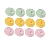 Gatuida 12 Pezzi Silicone per Rimozione Massaggiatore Scalpico Scrubber per Shampoo Ergonomico Gioiosi Sakura