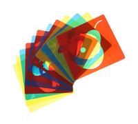 Gatuida 12 pezzi Stencil per Disegno Frutta e Verdura in Plastica PP Sicura Riutilizzabile per Muro Carta Tessuto e Pavimento Template Creativi per Lavoretti Ragazzo Ragazza Ragazza