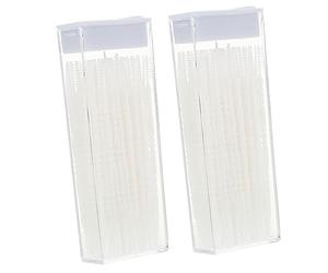 Gatuida 120pezzi Spazzolini Interdentali Scovolini Per La Dei Rimuovono Macchie Totalità Facili Usare e Resistenti