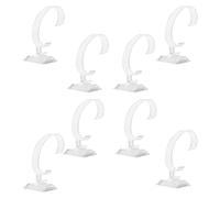 Gatuida 12pezzi Espositore Per Orologi Da Tavolo Forma Di c in Plastica Trasparente Supporto Porta Orologi e Braccialetti Da Tavolo Stand Porta Accessori Per Esposizione in Casa e Negozio
