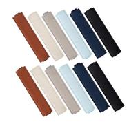 Gatuida 12pezzi Portapenne Compatto per Quaderno Custodia Protettiva per Penne con Elastico Regolabile Organizzazione Efficiente per Diario o Planner