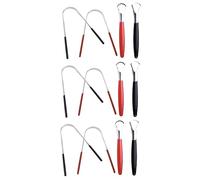 Gatuida 12pezzi Raschietti Per Lingua Inossidabile Strumenti Per La Pulizia Orale Con Leggeri e Compatti Per Uso Quotidiano e Viaggi