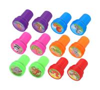 Gatuida 12Pezzi Timbri Mini Animali per Facili da Usare e Lavabili per Progetti Creativi e Premi Classe Quaderni