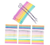 Gatuida 140pezzi Forcine Metallo Forma Caramella Fermagli per Capelli Colorate Forcina Lega Resistenti Durevoli Non Deformabili Trecce Ciocche Ribelli Raccolte Saldamente in Posizione Non