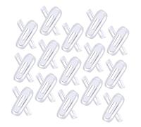 Gatuida 15 paia Naselli in Silicone per Occhiali Antiscivolo Gommini Sostitutivi per Montature Ottiche Sole Morbidi e Resistenti per Comfort Prolungato