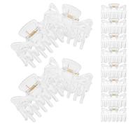 Gatuida 15 Pezzi Clip per Chioma Resistente al Calore in Plastico Leggero Presa Salda per Donne e Ragazze Accessori per Acconciature e Ciocche Chioma