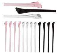 Gatuida 15 pezzi Copri Aste per Antiscivolo in Morbido Punte Trasparenti Nere e Rosa per Montature da e Sole Grip Confortevole e Sicuro per Uso Quotidiano