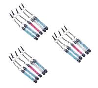 Gatuida 15 Pezzi Di Cristallo Penne Del Telefono Diamante Tablet Penna Glitter Penne Capacitive Penna Di Tocco Di Cristallo Mini Di Tocco Compresse Stilo Strass Dello Stilo