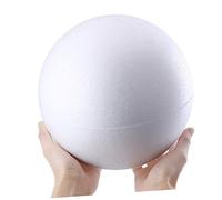 Gatuida 15 Pezzi mestiere di Palla per Palline di Schiuma Palla da Modellare Falso Sfera di Schiuma Artigianale Sfera Fai da Te Adulti Globo Modello a Sfera Palla Fai da Te Bianca