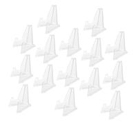 Gatuida 15 Pezzi Monete da Supporto Piccolo da Esposizione con Treppiede Stabile per Medaglie Sfide Coin e Carte da Baseball Studio e Cerimonie