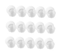Gatuida 15 Pezzi Stampi in Silicone di Teschio per Collane DIY Resina Epoxy Stampi Flessibili e Dettagliati per Creazioni Artigianali