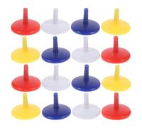 Gatuida 150 marcatori per Palline da Golf in plastica da 18 mm - Punti di Posizione Mini marcatori Multicolori Set di Accessori da Golf per l'uso sul Pavimento del Campo da Putting