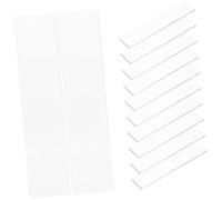 Gatuida 150Pezzi Unghie Acrilico Trasparente Doppia per Mostrare Opere Nail Art per Scuole Unghie Resistente e Facile Riporre