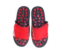 Gatuida 1paio Massaggiatori Per Piedi Ciabatte Con Agopuntura Per Massaggio Rilassante Taglia Rosso Scarpe Di Salute Per Benessere Dei Piedi