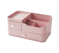 Gatuida 1pezzi Contenitore Portaoggetti Cosmetici Da Scrivania Con Cassetto Box Organizer Trucchi Leggero e Resistente Design Compatto Adatto Casa e Ufficio Spazioso e Facile Da Pulire Ros