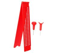 Gatuida 1set Braille Per Scrittura Con Punteruolo Tavoletta Braille Per Ciechi Strumento Apprendimento Portatile e Confezione Con Penne