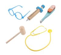 Gatuida 1Set Kit Dottore e Infermiere con Accessori Realistici Stetoscopio Ruolo Educativo e