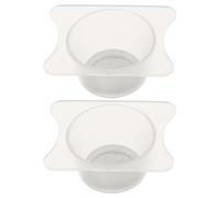 Gatuida 2 bicchieri per miscelare la vernice, filtri per aerografo | Filtri a maglia fine riutilizzabili, accessori per aerografia e artigianato, 3,3 x 1,27 cm con fori da 2,49 cm