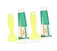 Gatuida 2 Impostati Riparatori per Muro con Crema Bianca al Stucco per Crepe e Kit Riparazione e Ufficio Sicuro e Facile da Usare con Spatola e Beccuccio