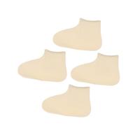 Gatuida 2 paia Copriscarpe Impermeabili in Silicone Riutilizzabili Antiscivolo Protezione Durevole per per Outdoor e Trekking