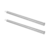 Gatuida 2 pezzi Accessori Manico Scopino Wc in Alluminio Lucido Connettore Vite Autobloccante per Sostituzione Manico Scopino Bagno Ricambio Pratico e Durevole per Pulizia Igienica del