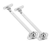 Gatuida 2 Pezzi Aste di Supporto per Ante Armadietti in Acciaio Inox 6 Pollici, Cerniere Ammortizzate per Mobili Cucina, Supporto Salvaspazio per Porte a Discesa, Installazione Semplice