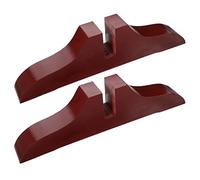 Gatuida 2 Pezzi Base Divisoria Robusta in Plastica Resistente per Separè Interni Supporto Stabile per Divisori da Casa e Ufficio Design Compatto Adatto